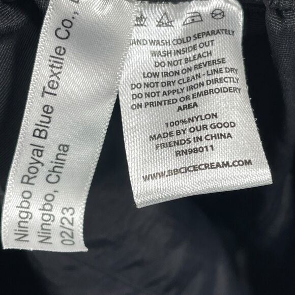 Ice Cream Swim Shorts Boys Size 9 / 10 Black Running Dog Print Elastic Waist - Picture 6 of 7